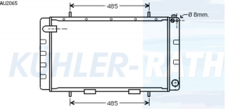 Wasserkhler passend fr Rover