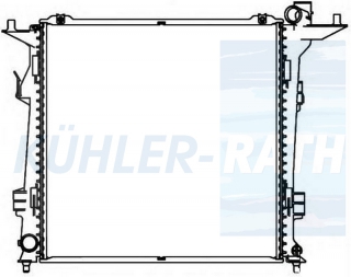 Wasserkhler passend fr Kia/Hyundai