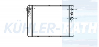 Wasserk�hler passend f�r Audi