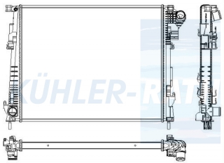 Wasserkhler passend fr Nisssan/Opel/Renault