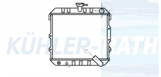 Wasserkhler passend fr Mitsubishi