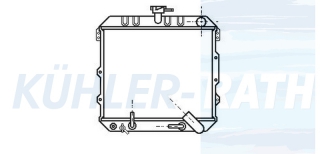 Wasserkhler passend fr Mitsubishi