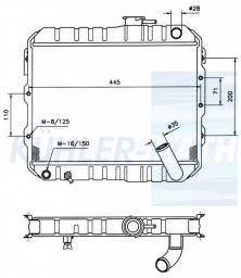 Wasserkhler passend fr Mitsubishi