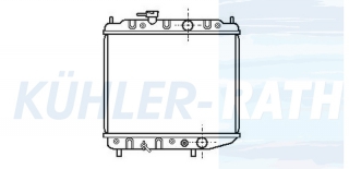 Wasserkhler passend fr Mitsubishi