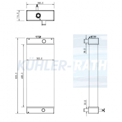 Wasserk�hler passend f�r Hyundai