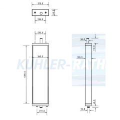Wasserk�hler passend f�r Komatsu