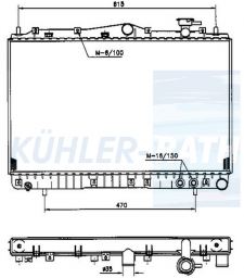 Wasserkhler passend fr Hyundai