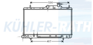 Wasserkhler passend fr Hyundai