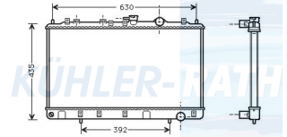 Wasserkhler passend fr Hyundai