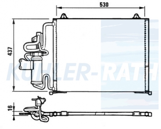 Kondensator passend fr Renault