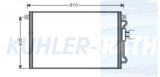 Kondensator passend fr Chrysler