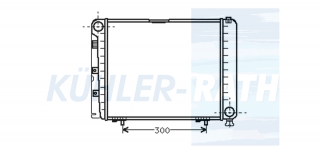 Wasserkhler passend fr Mercedes-Benz