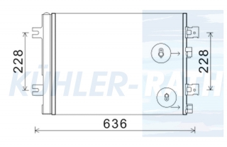 Kondensator passend fr Dacia/Renault