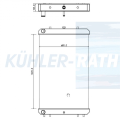 Wasserkhler passend fr Hitachi