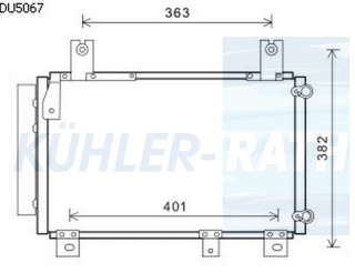 Kondensator passend fr Daihatsu