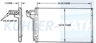 Kondensator passend fr Chevrolet