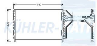 Kondensator passend fr Buick