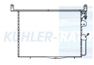 Kondensator passend fr Mercedes-Benz