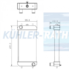 Wasserkhler passend fr Hitachi