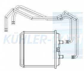 Heizkhler passend fr Iveco