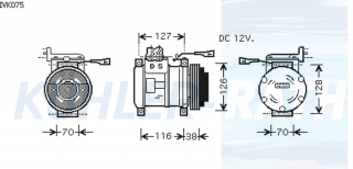 Kompressor passend fr Iveco