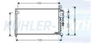 Kondensator passend fr Mitsubishi