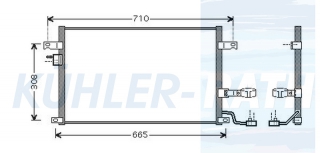 Kondensator passend fr Chevrolet/Daewoo