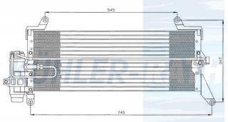 Kondensator passend fr Fiat