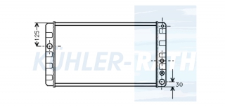 Wasserkhler passend fr Volvo