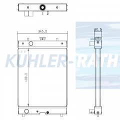 Wasserkhler passend fr Hitachi