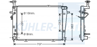 Wasserkhler passend fr Hyundai/Kia