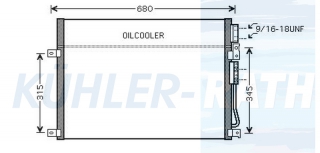 Kondensator passend fr Jeep