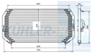 Kondensator passend fr Toyota