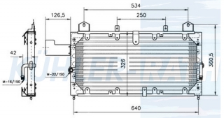 Kondensator passend fr Land Rover