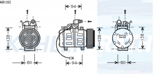 Kompressor passend fr Audi