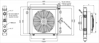 lkhler passend fr GR300 mit Beipass hydraulisch drckend