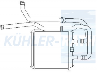 Heizkhler passend fr Iveco