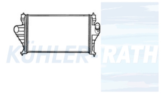 Ladeluftkhler passend fr PSA