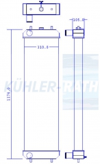 Wasserkhler passend fr Hitachi