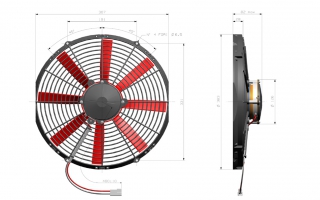 Ventilator passend fr General Cab