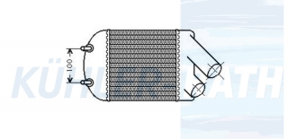 Ladeluftkhler passend fr Renault