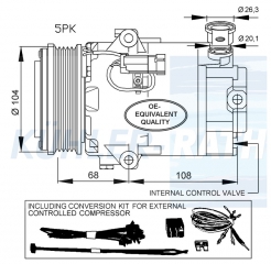 Kompressor passend fr Opel