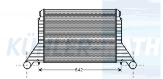 Ladeluftkhler passend fr Saab
