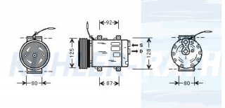 Kompressor passend fr Renault