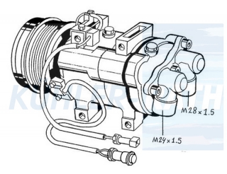 Kompressor passend fr Audi