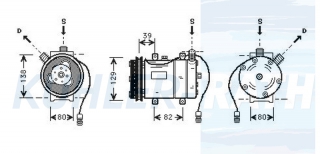 Kompressor passend fr Audi