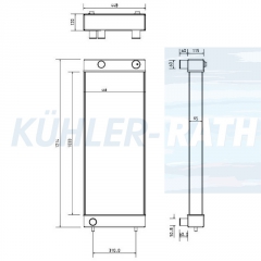 Wasserkhler passend fr Hitachi