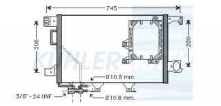 Kondensator passend fr Mercedes-Benz