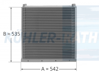 lkhler passend fr Ecoair/Serie 3 542x535x63