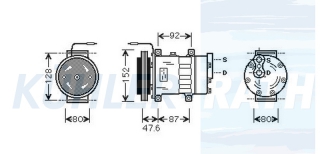 Kompressor passend fr Renault